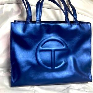 Telfar bag-cobalt blue